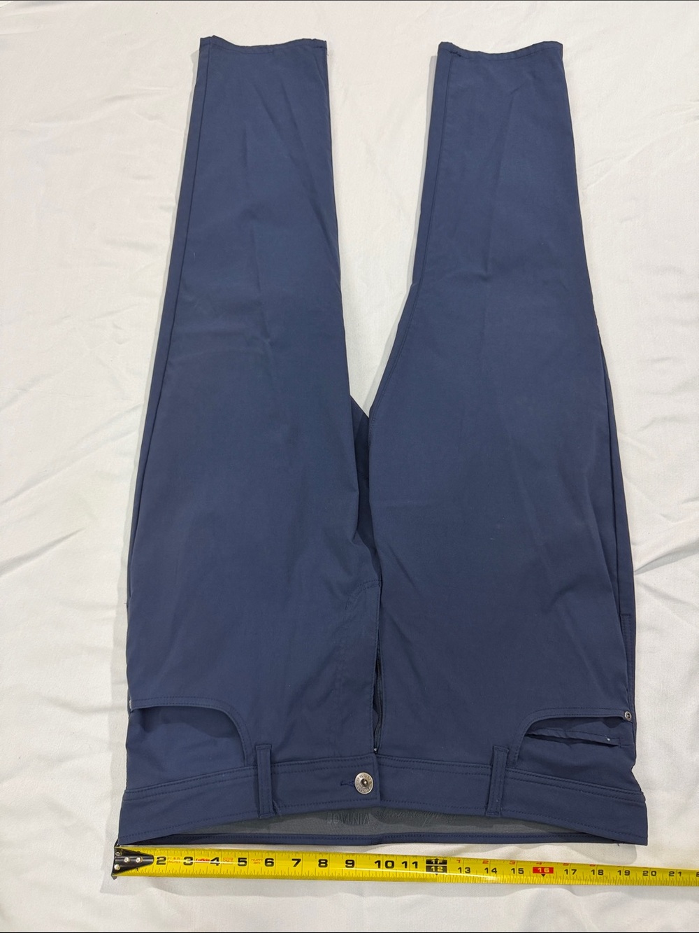 Weatherproof Navy Chino-Style Performance Pants